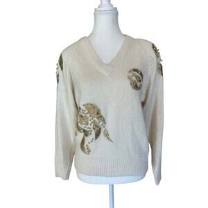 Gladys Bagley | Vintage Silk Blend Sweater | Small